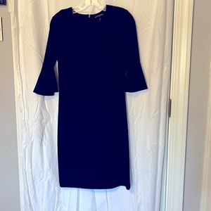 Banana Republic Knee Length Black Dress